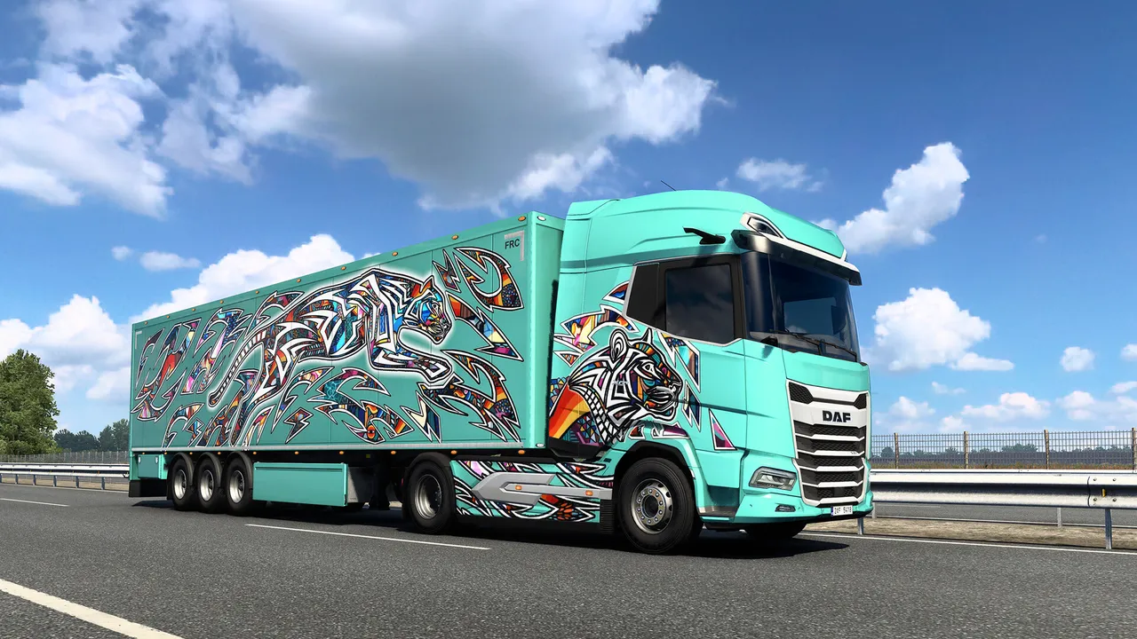 Euro Truck Simulator 2 - Street Art Paint Jobs Pack Screenshot 0