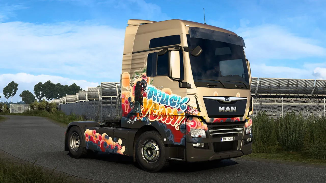 Euro Truck Simulator 2 - Street Art Paint Jobs Pack Screenshot 4