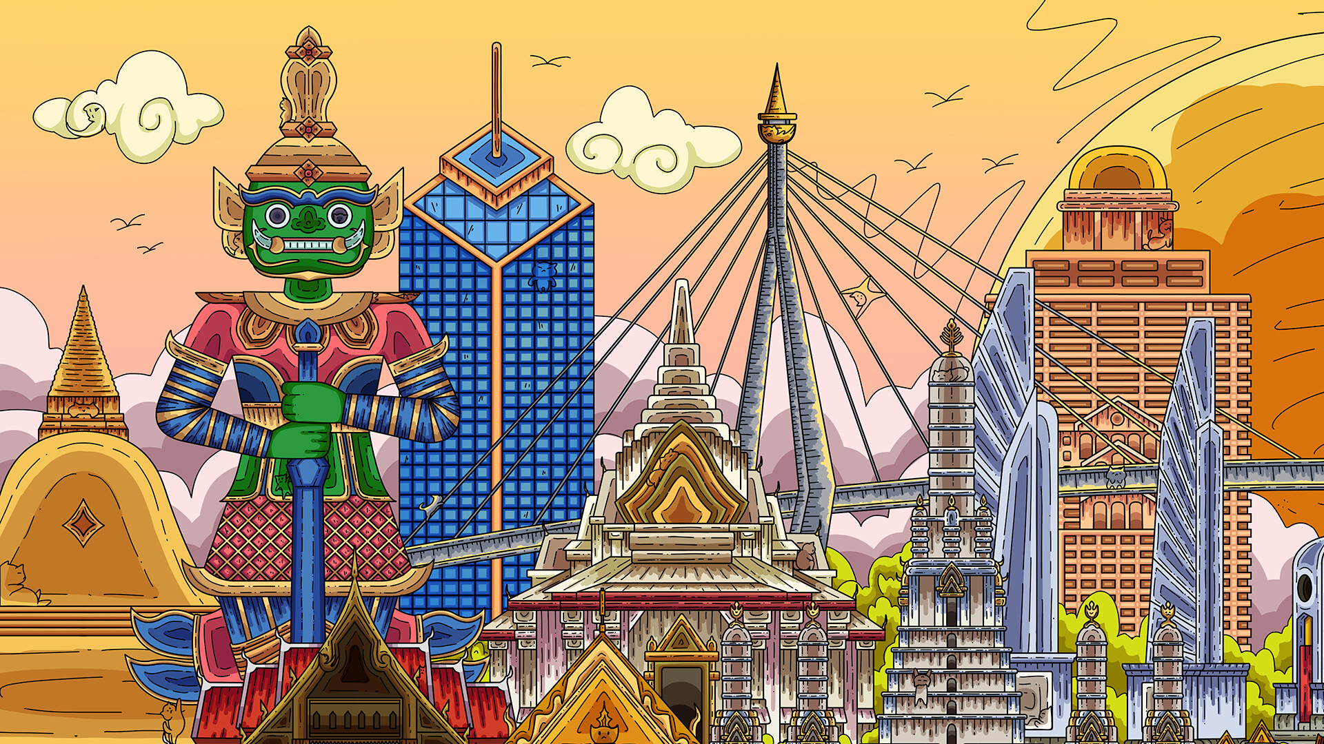 100 Thailand Cats Screenshot 3