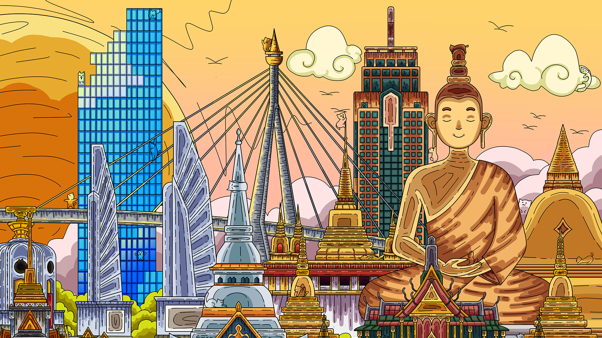 100 Thailand Cats Screenshot 5