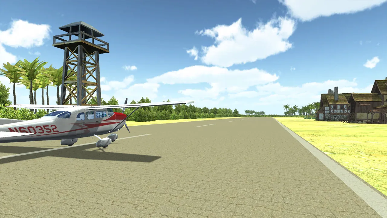 Island Flight Simulator Screenshot 0
