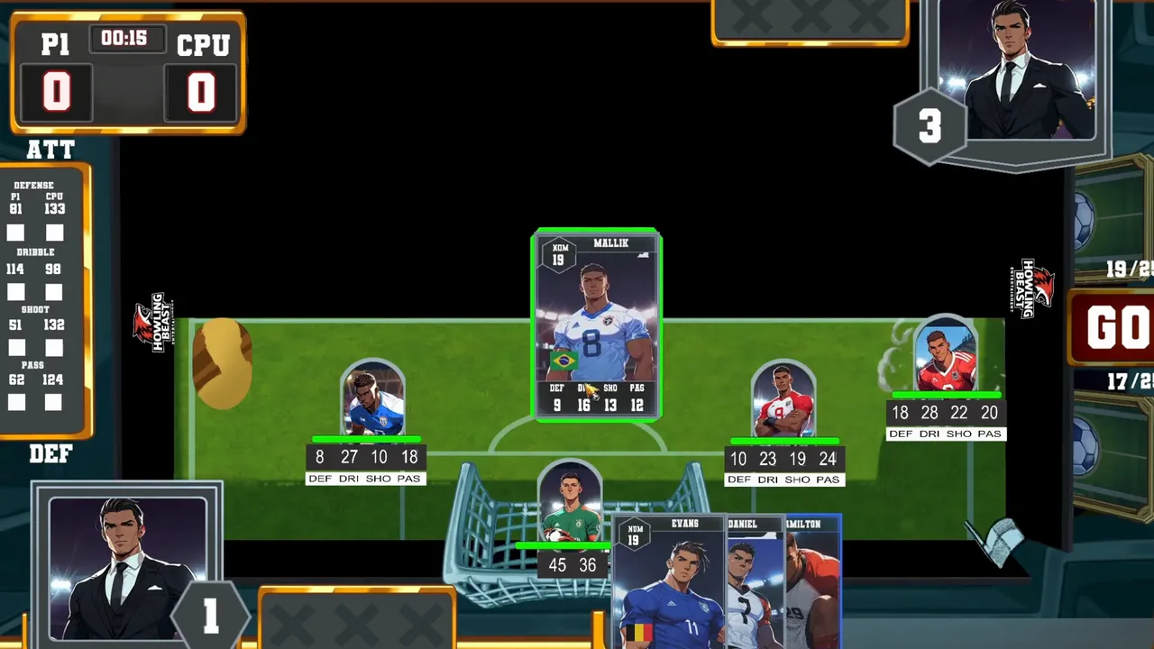 FootBall Card Battle Demo Screenshot 2