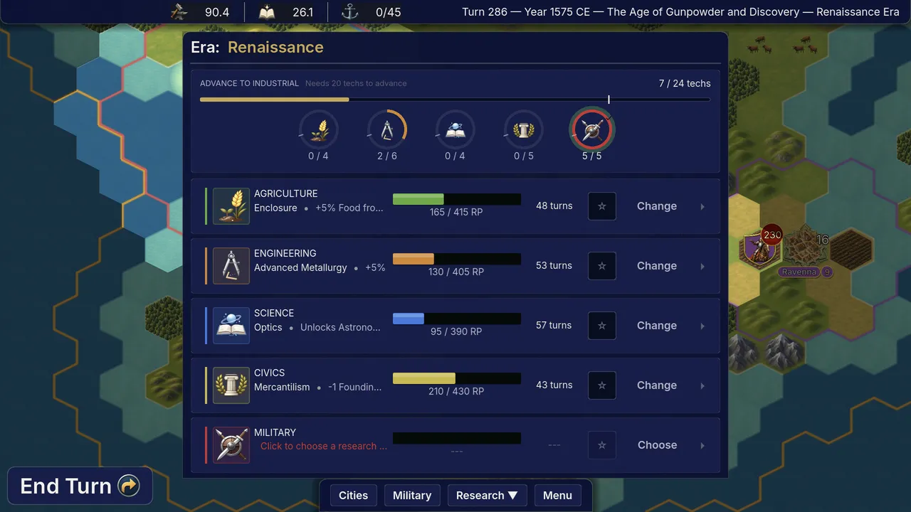 Master of the Ages: Foundations of History Screenshot 3