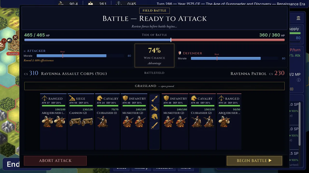 Master of the Ages: Foundations of History Screenshot 2