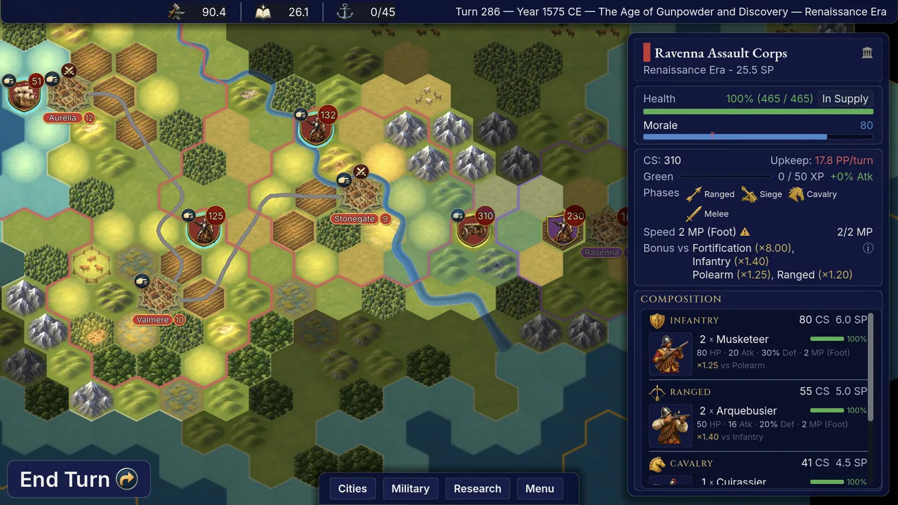 Master of the Ages: Foundations of History Screenshot 0
