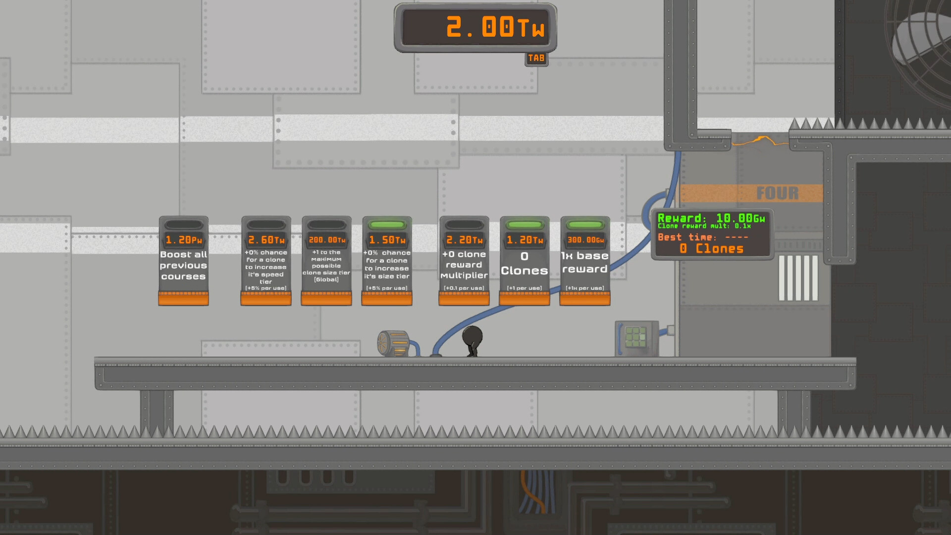IGTAP: an Incremental Game That's Also a Platformer Screenshot 1