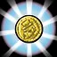Golden gold icon