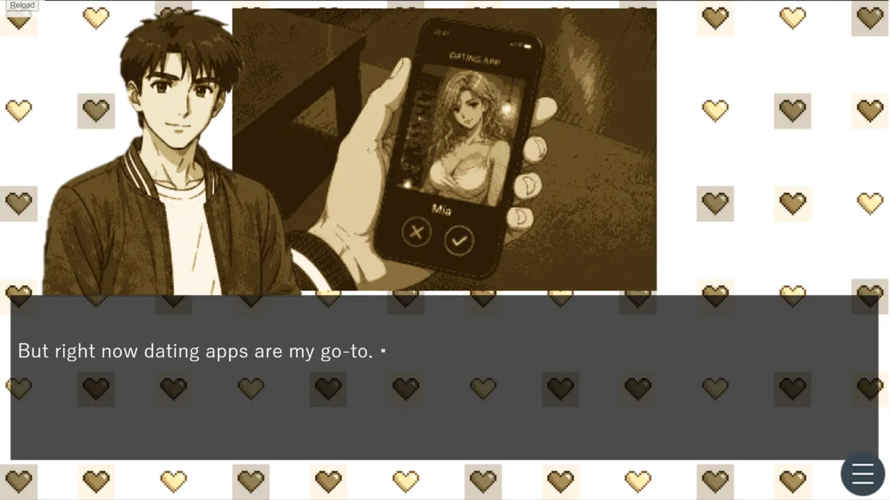 A Short & Simple Pixel Love Story Screenshot 0