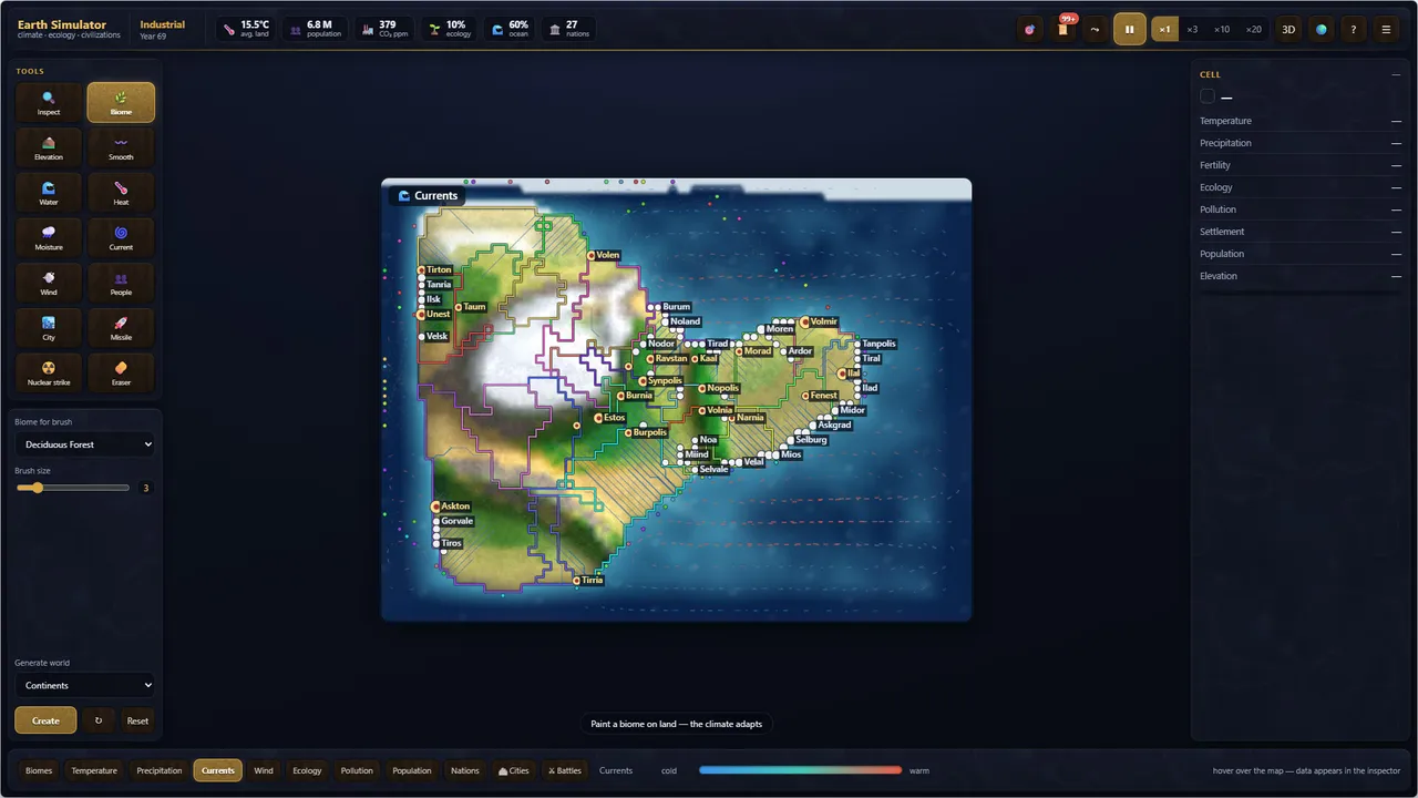 Earth Simulator Screenshot 3