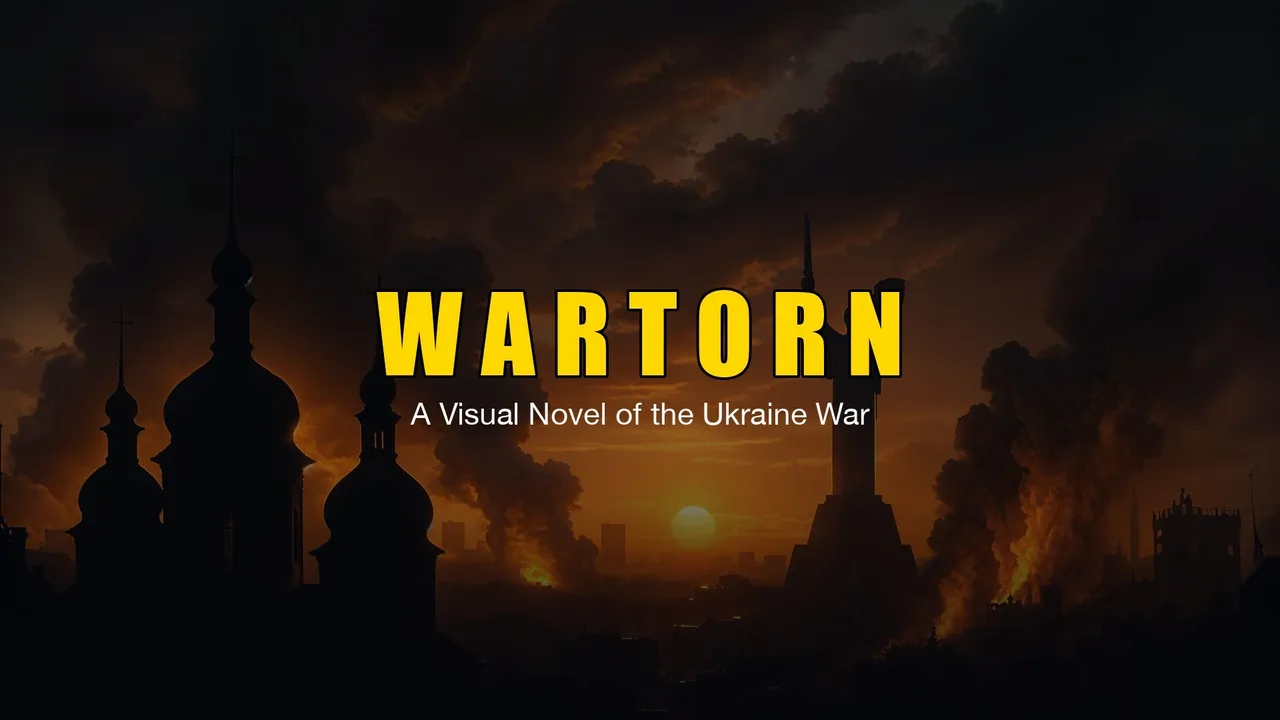 Wartorn: A Visual Novel of the Ukraine War Screenshot 0