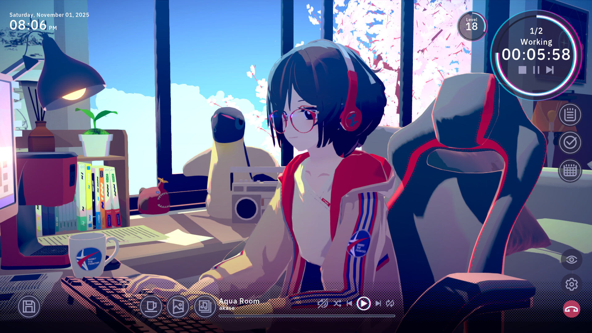 Chill with You : Lo-Fi Story Screenshot 1
