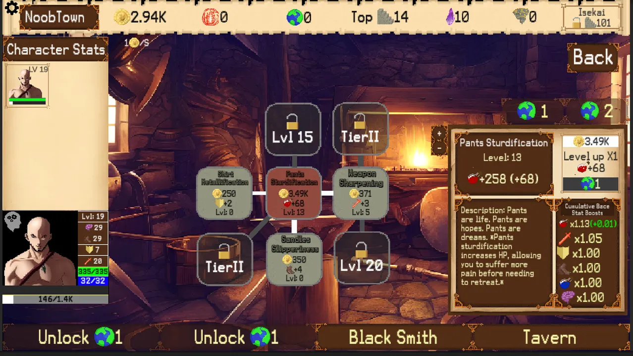 Idle Isekai - An idle RPG Screenshot 2