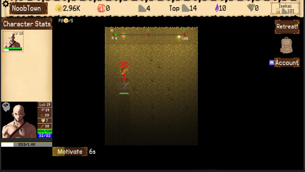 Idle Isekai - An idle RPG Screenshot 0