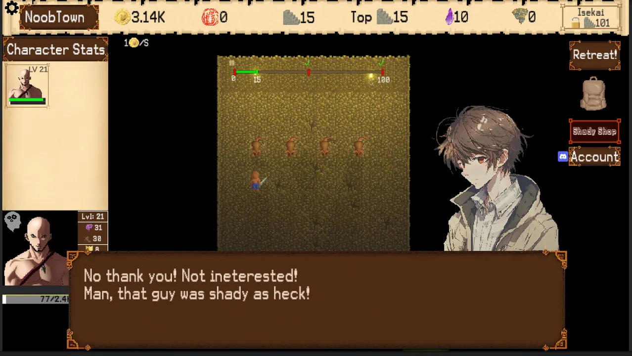 Idle Isekai - An idle RPG Screenshot 3