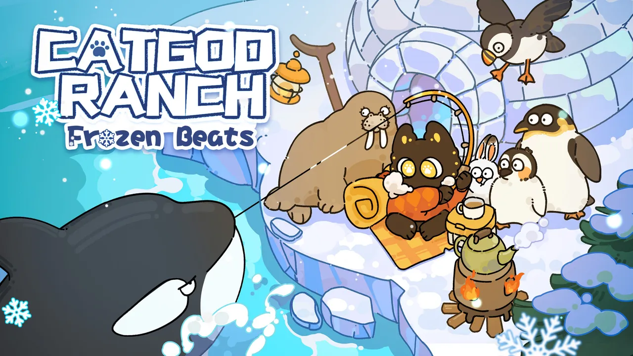 猫神牧场：冻感极地（Cat God Ranch : Frozen Beats​） Screenshot 0