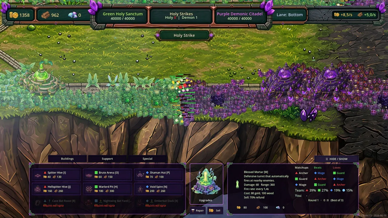 Slimeball Castle Wars Screenshot 1