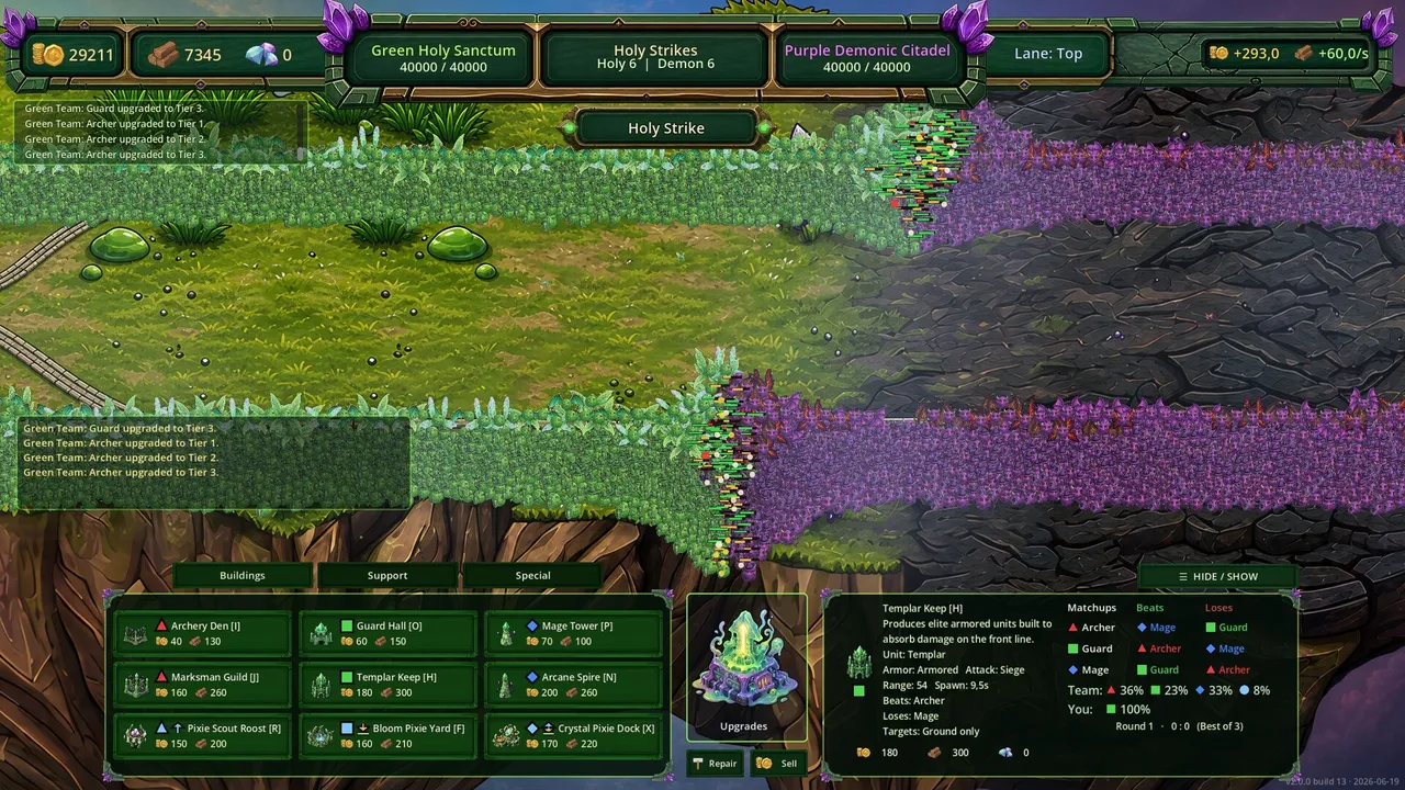 Slimeball Castle Wars Screenshot 2