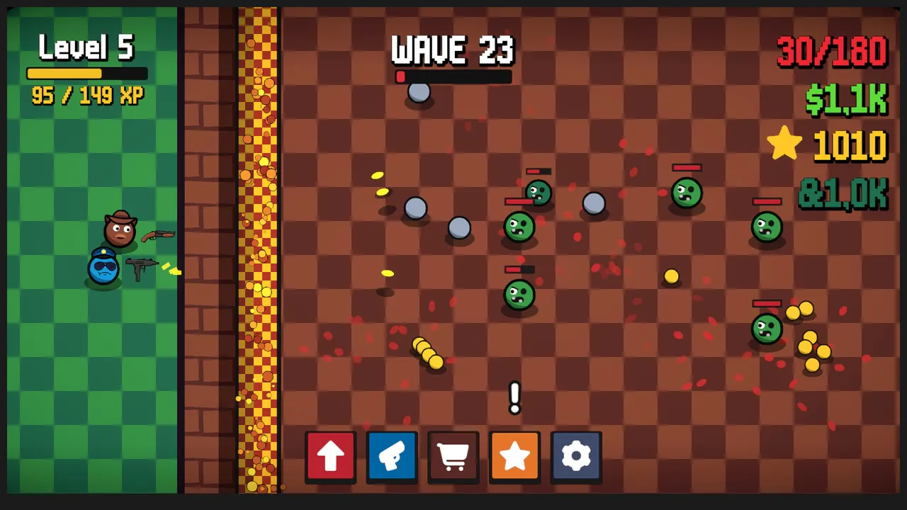 Emojis vs Zombies Screenshot 1