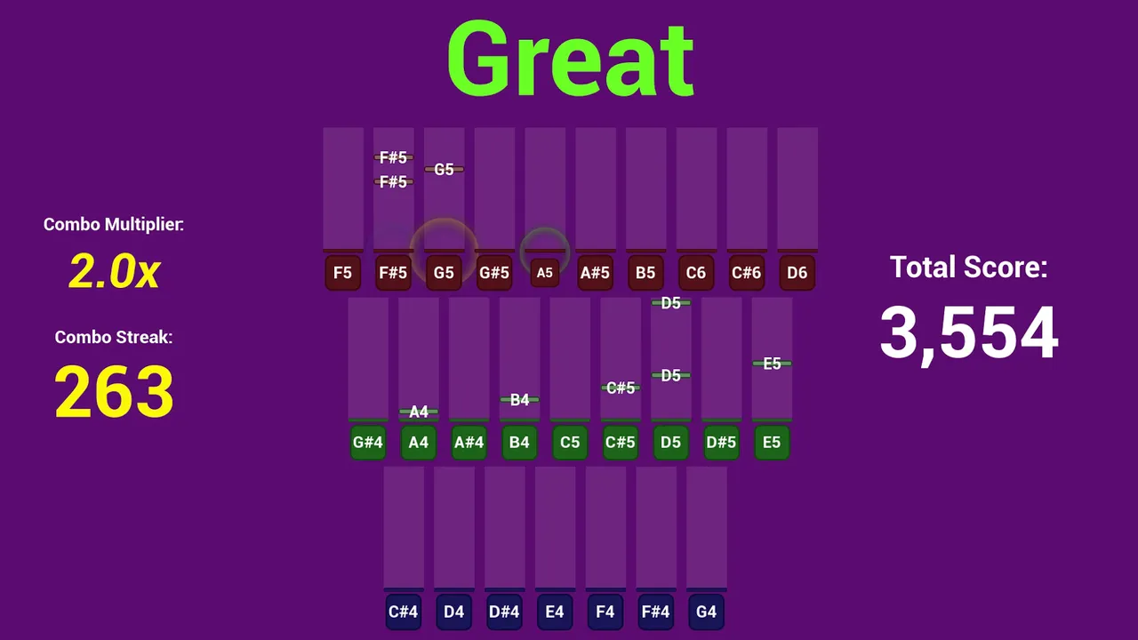 QWERTY Rhythm Power Screenshot 1