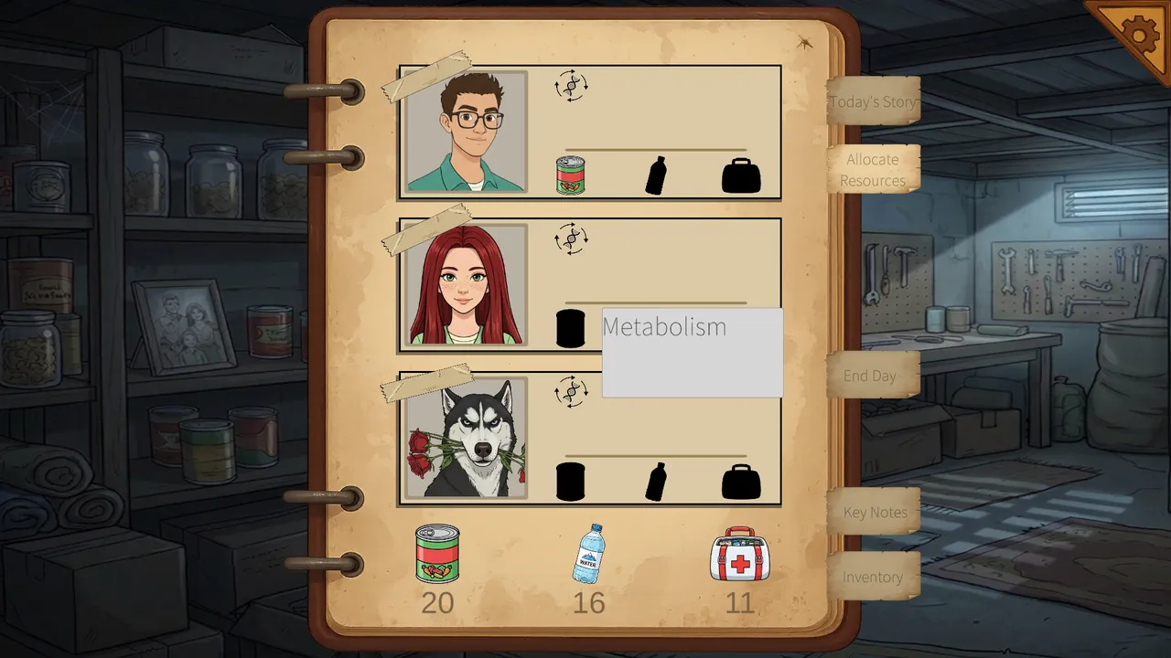 Survivor's Log: N17 Shelter Demo Screenshot 5