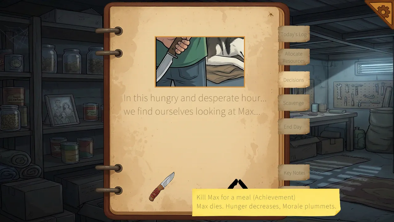 Survivor's Log: N17 Shelter Demo Screenshot 0