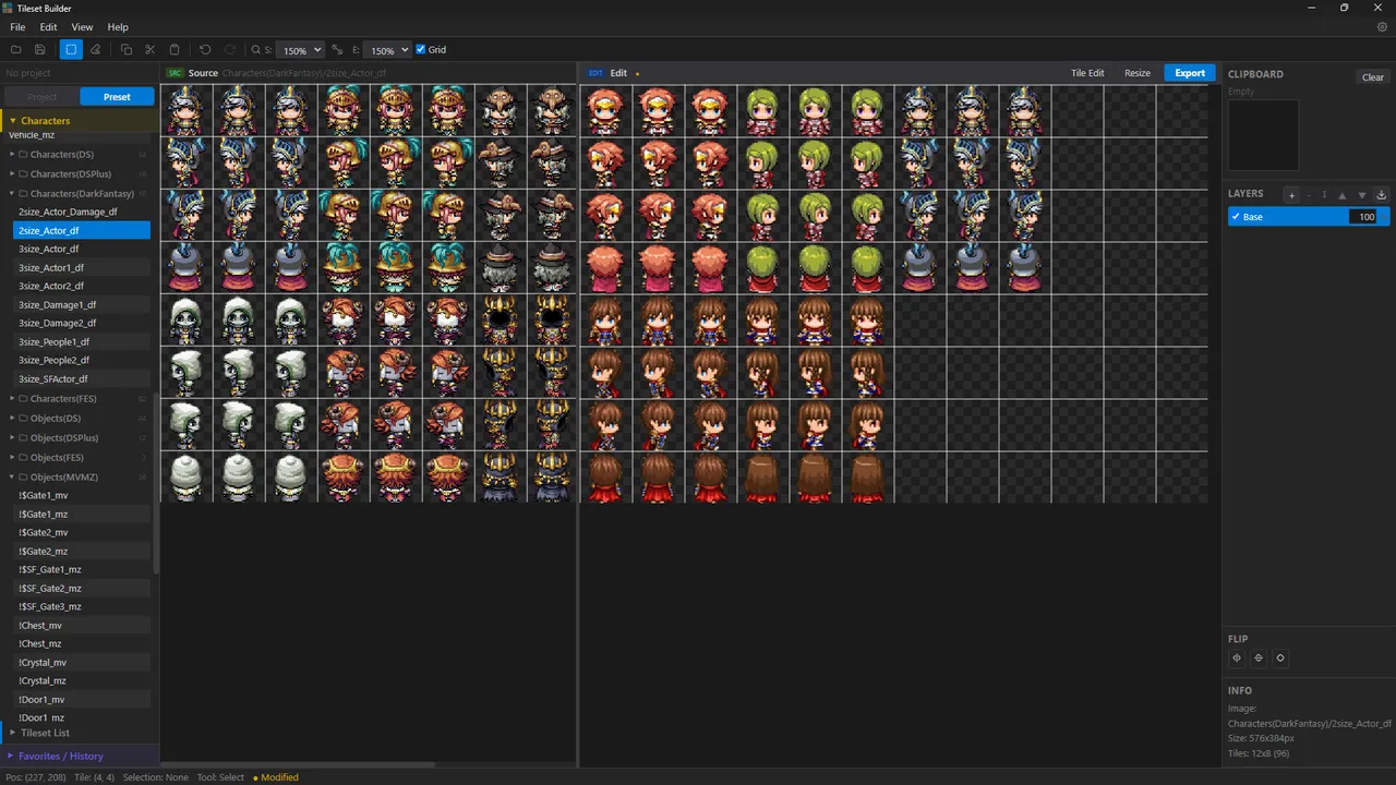 RPG Maker MZ - Tileset Builder Screenshot 3