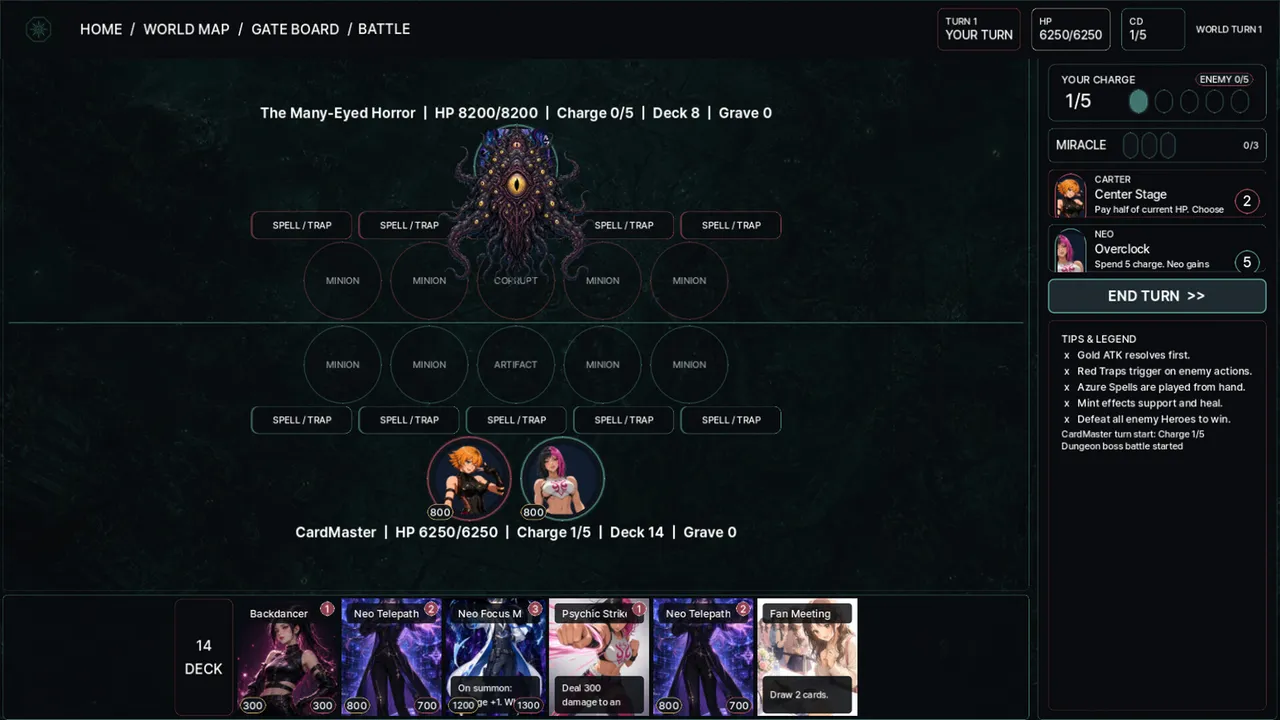 Sealbound: Cthulhu Rising Screenshot 3