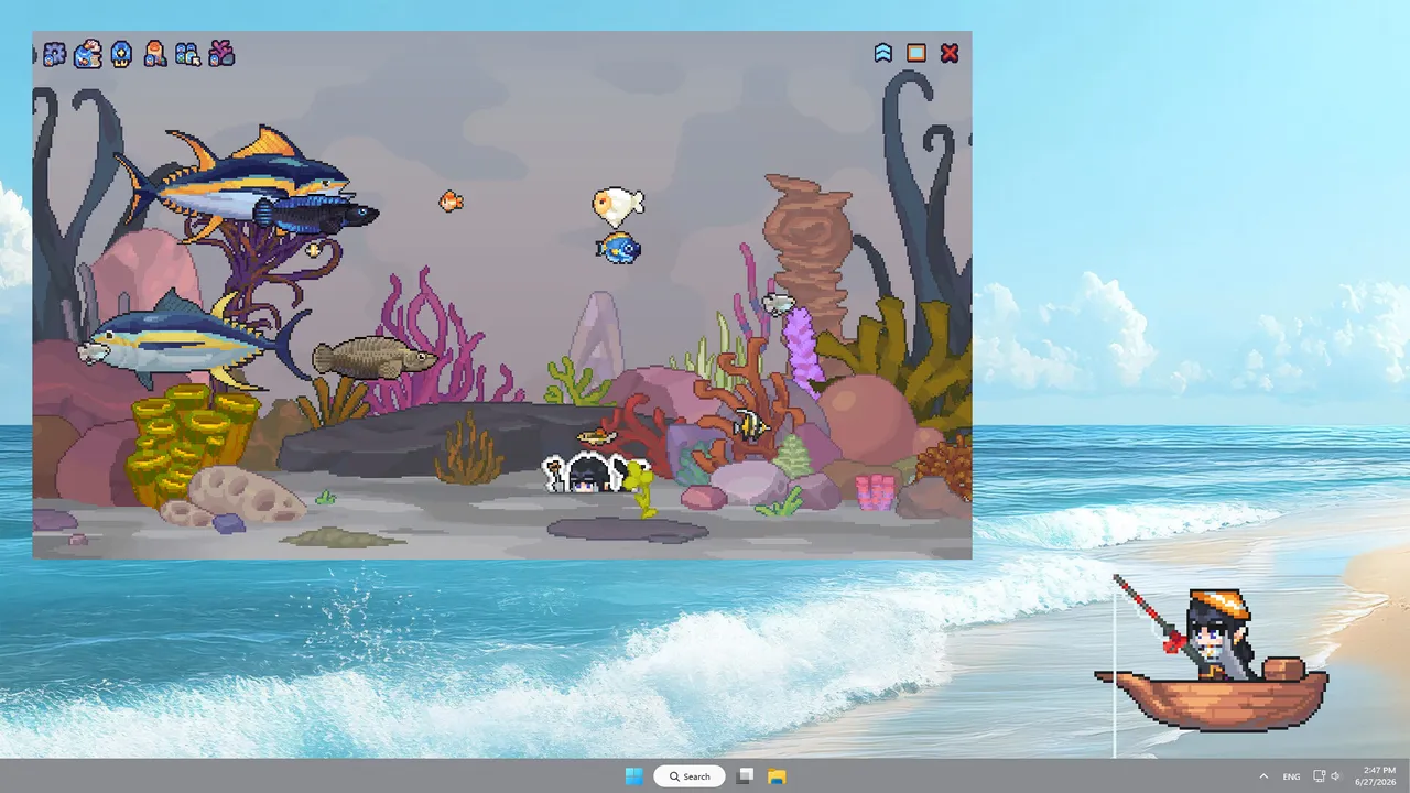 Orca Girl: Idle Fishing Story Screenshot 4