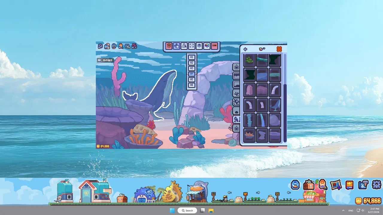Orca Girl: Idle Fishing Story Screenshot 1