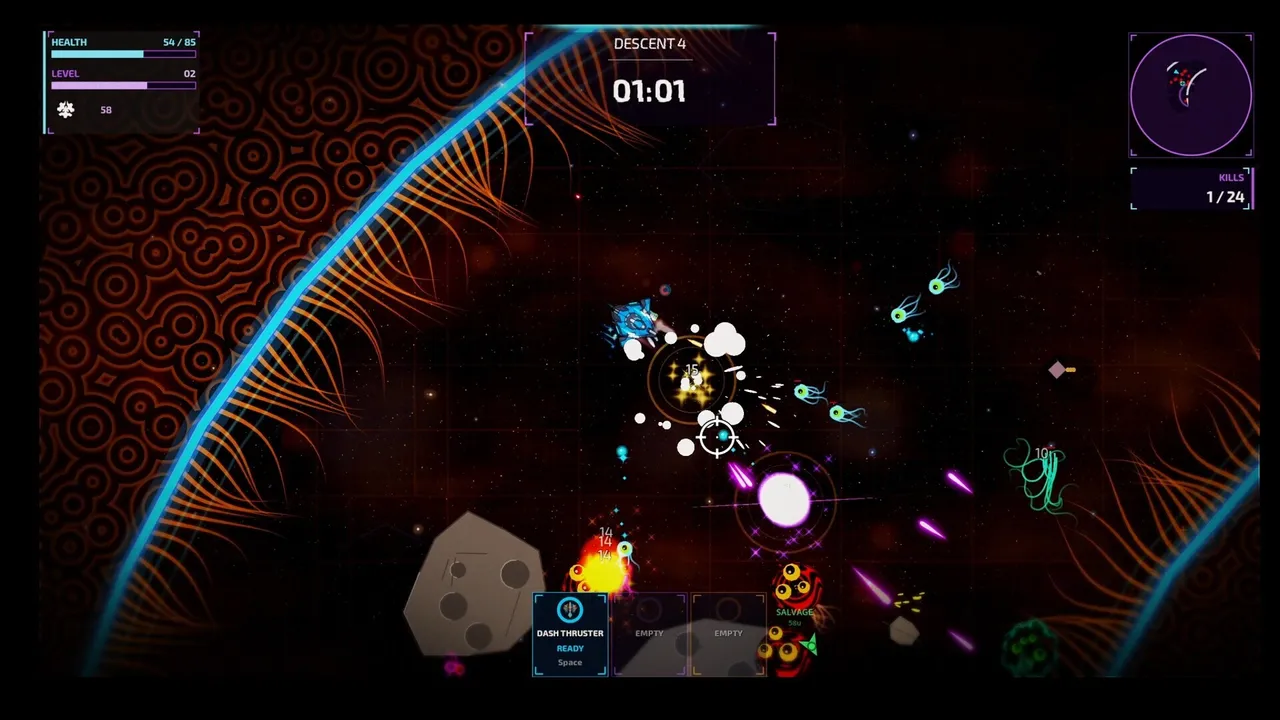 Robits: Quantum Descent Demo Screenshot 3