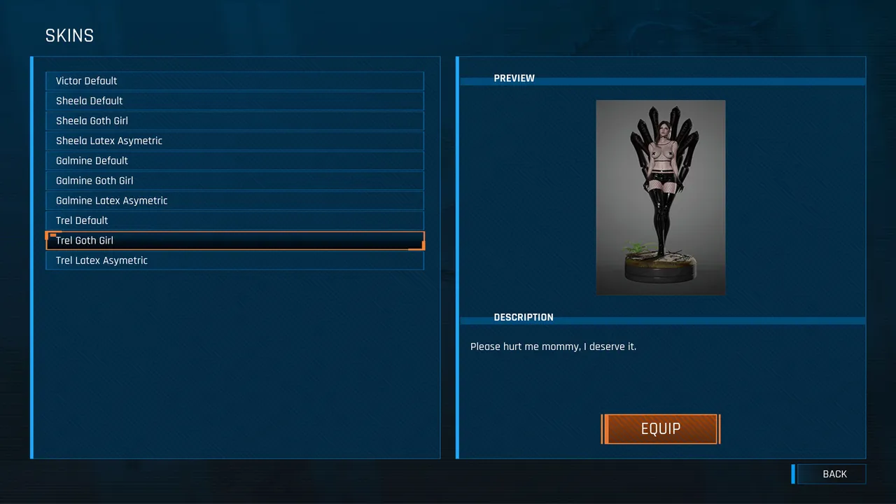 Goth Mommy Costume Pack Screenshot 1