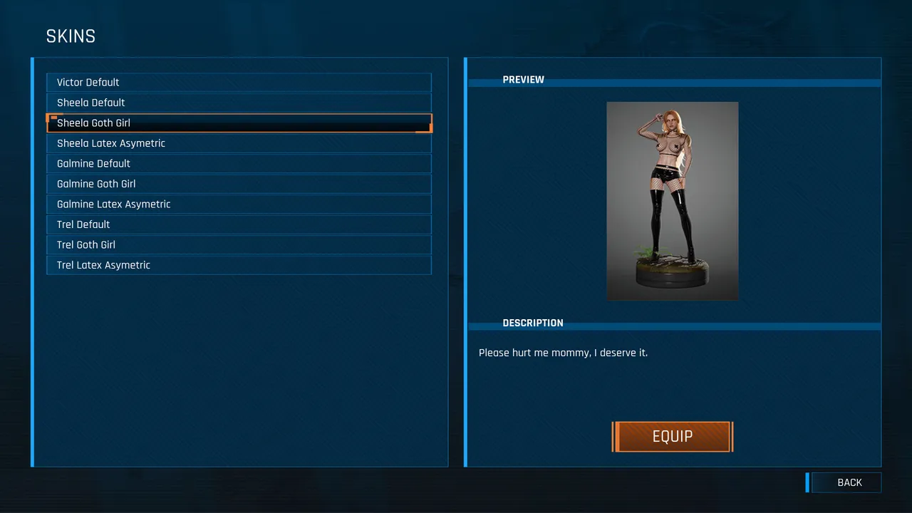 Goth Mommy Costume Pack Screenshot 0