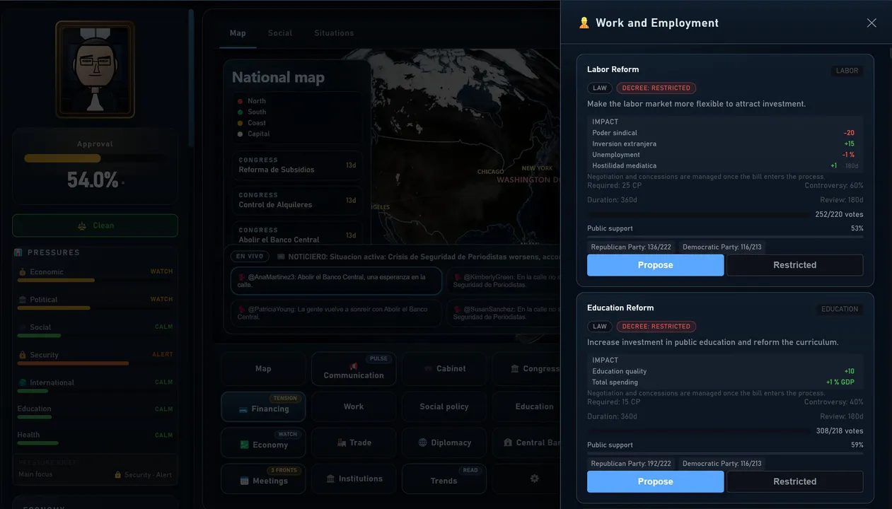 Project President Screenshot 4