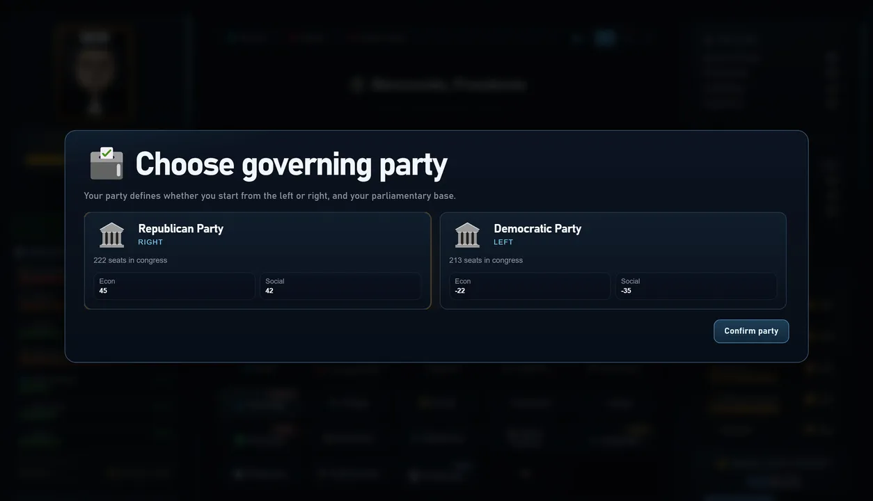 Project President Screenshot 1