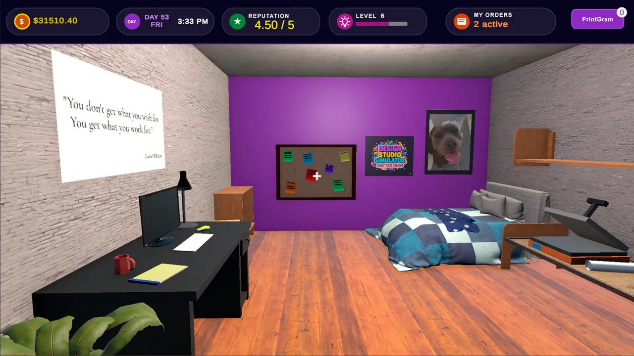 Design Studio Simulator: Print Your Empire Screenshot 2