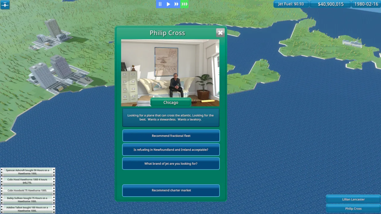 Business Jet Tycoon: Age of the Turbofan Screenshot 5