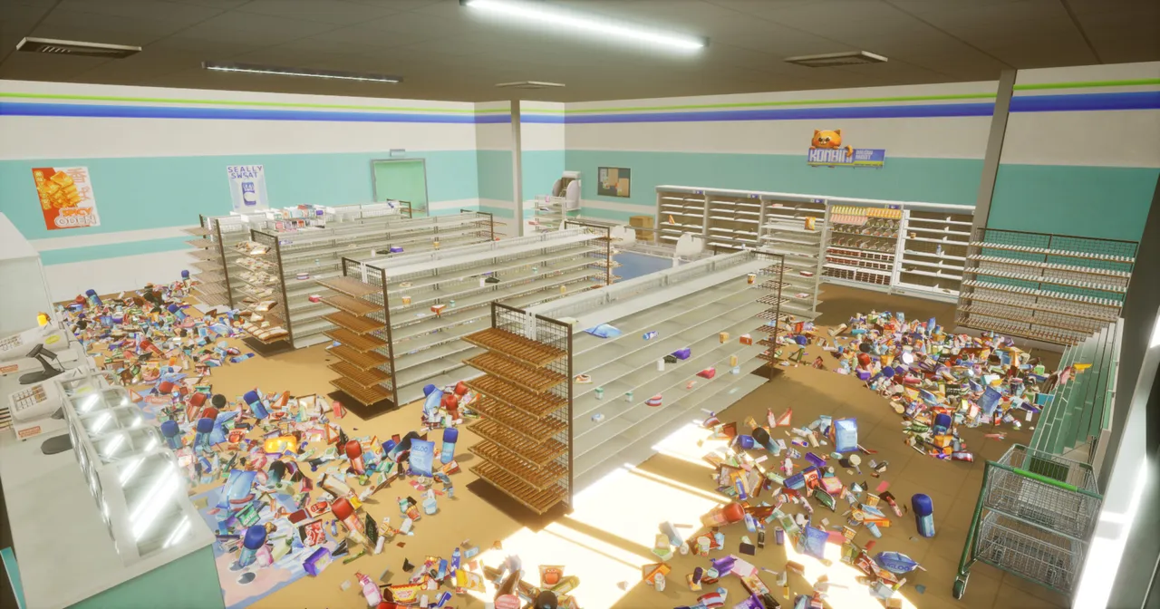 Let's Tidy Up! : Konbini Screenshot 3