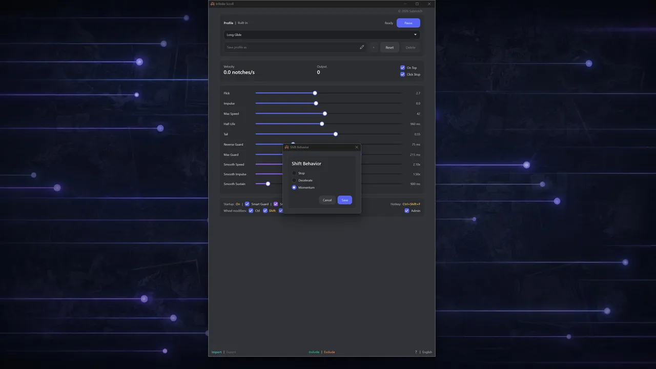 Infinite Scroll: Smooth Mouse Scrolling Screenshot 5