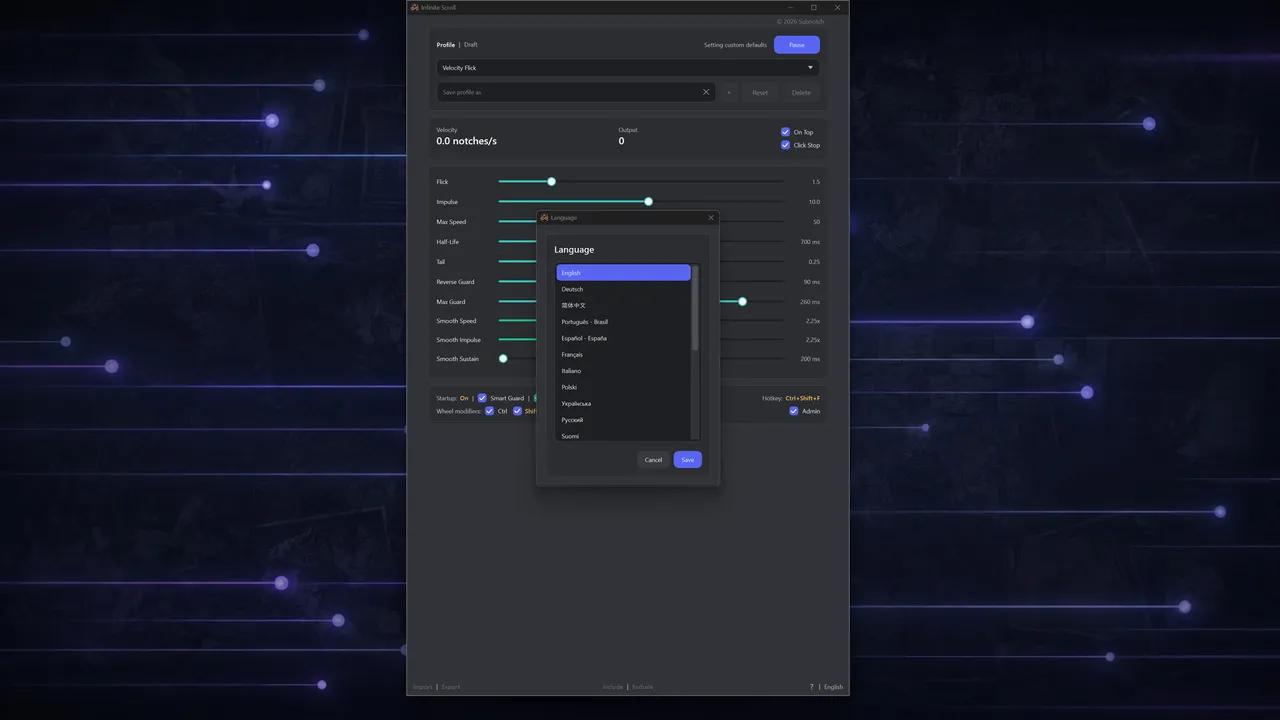 Infinite Scroll: Smooth Mouse Scrolling Screenshot 7