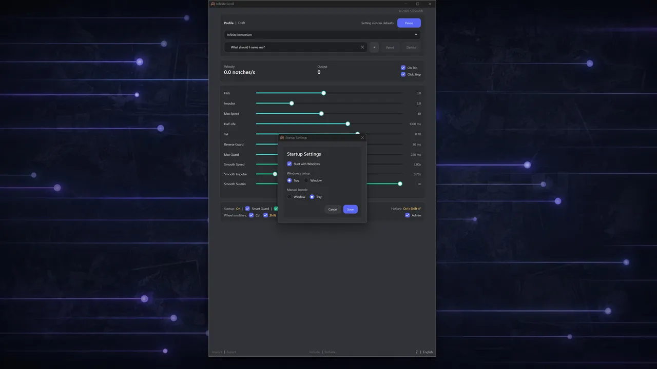 Infinite Scroll: Smooth Mouse Scrolling Screenshot 6