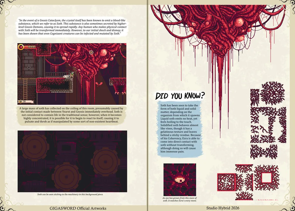 GIGASWORD - Art Book Screenshot 1