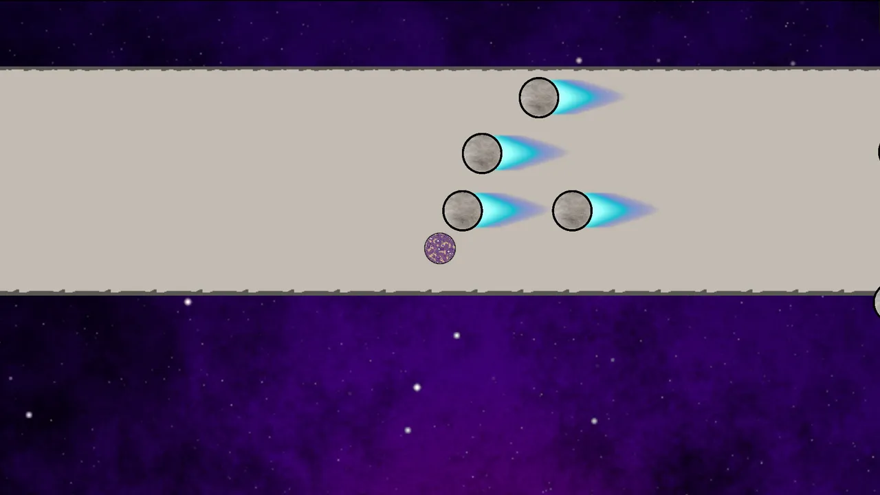 Cosmic Roll Screenshot 1