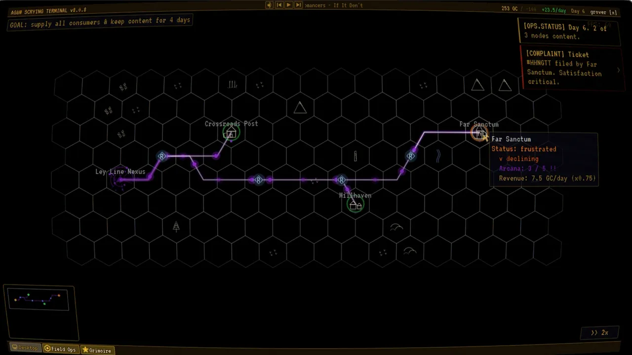 Arcana, Gas & Waterworks Inc. Demo Screenshot 0