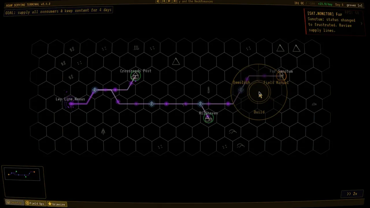 Arcana, Gas & Waterworks Inc. Demo Screenshot 1