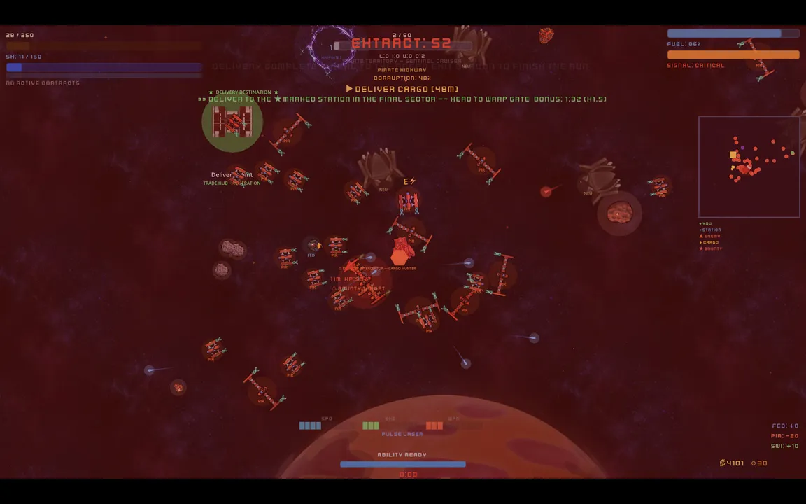 Cargo Runner: Faction Fracture Demo Screenshot 0
