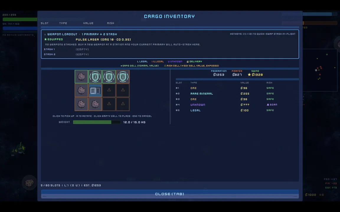 Cargo Runner: Faction Fracture Demo Screenshot 1