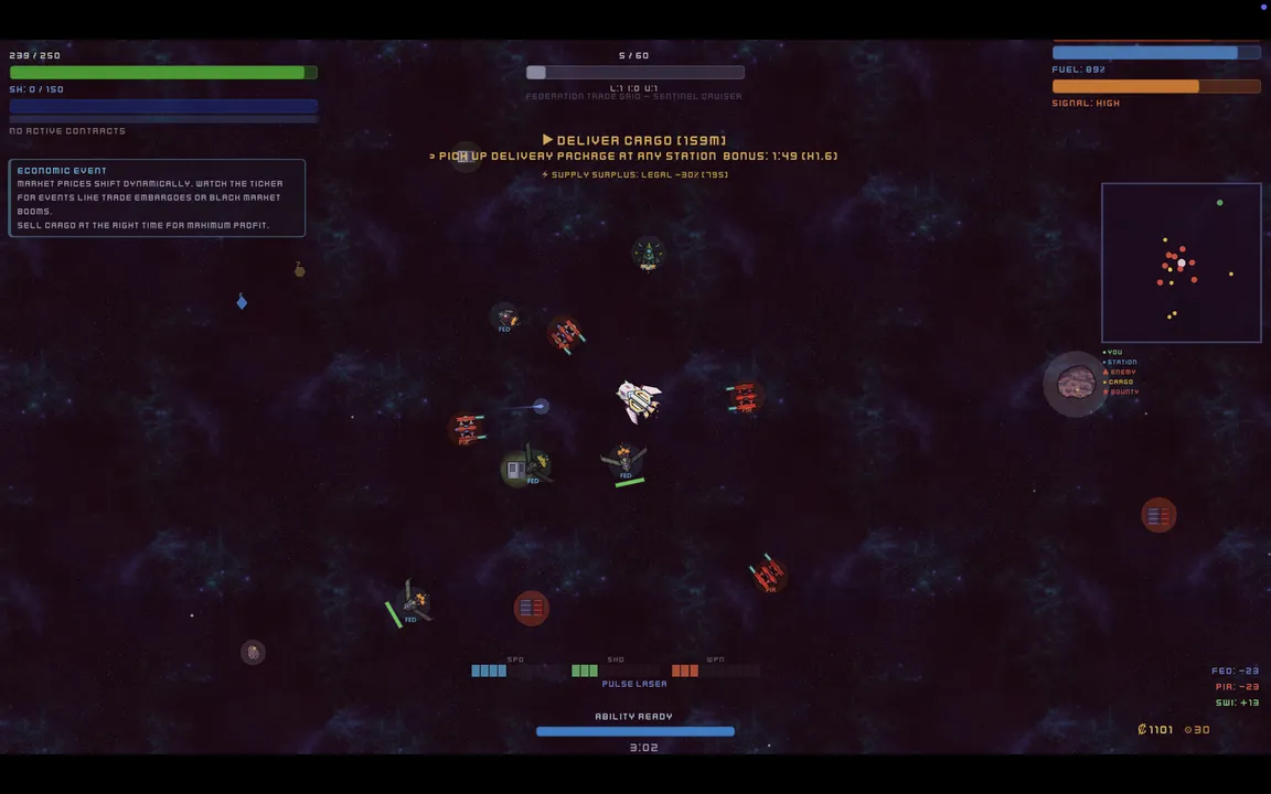 Cargo Runner: Faction Fracture Demo Screenshot 2