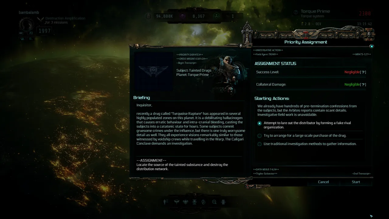 Warhammer 40,000: Inquisitor - Martyr - Poisoned Souls Screenshot 0