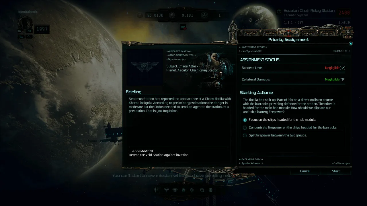 Warhammer 40,000: Inquisitor - Martyr - Grim Penance Screenshot 0