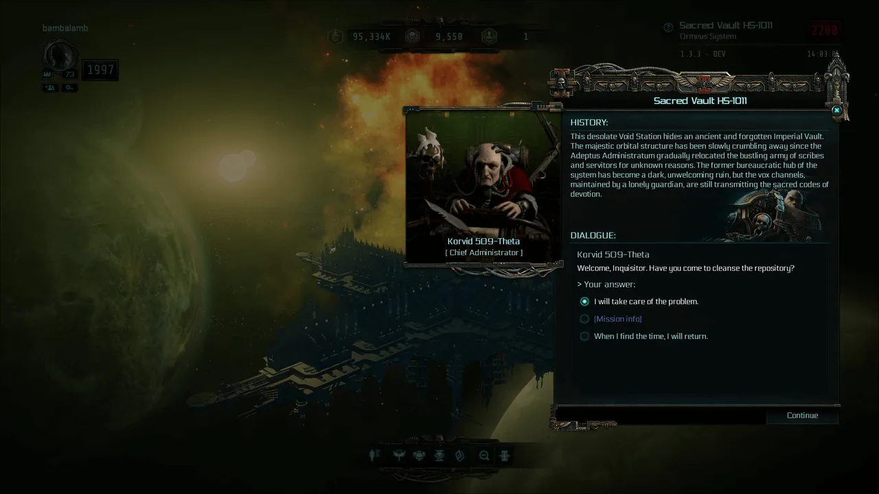 Warhammer 40,000: Inquisitor - Martyr - Forgotten Arsenal Screenshot 0